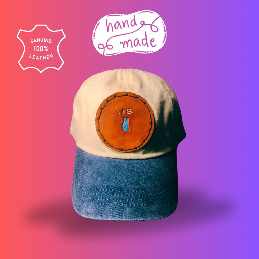 US (peace hand) Baseball Cap